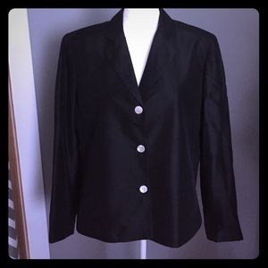 Harve Bernard Silk Blazer